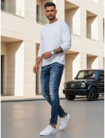 Pánské modré džínové kalhoty FashionStreet UX3948