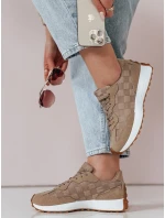 Dámské sportovní tenisky khaki model 21987702 - Dstreet Dámské sportovní tenisky khaki model 21987702 - Dstreet