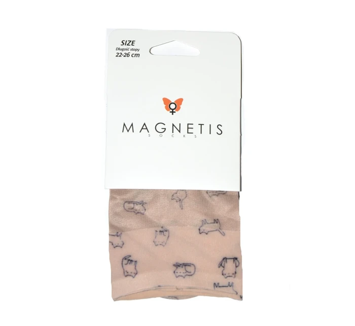 Dámské vzorované ponožky model 7465057 20 den - Magnetis