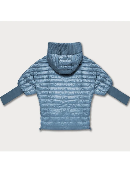 Světle modrá dámská netopýří bunda model 21308867 - MINORITY