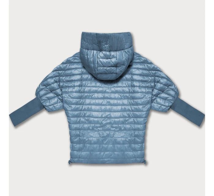 Světle modrá dámská netopýří bunda model 21308867 - MINORITY