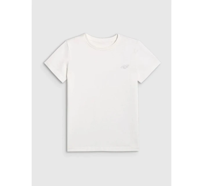 Dětské hladké tričko model 21756882 - 4F Dětské hladké tričko model 21756882 - 4F