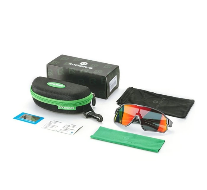 Rockbros polarizační dětské brýle černo-modré dětské