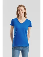 Fruit of the Loom Lady-Fit Valueweight V-Neck T Dámské tričko s výstřihem do V 16.1398 deep navy Fruit of the Loom Lady-Fit Valueweight V-Neck T Dámské tričko s výstřihem do V 16.1398 deep navy