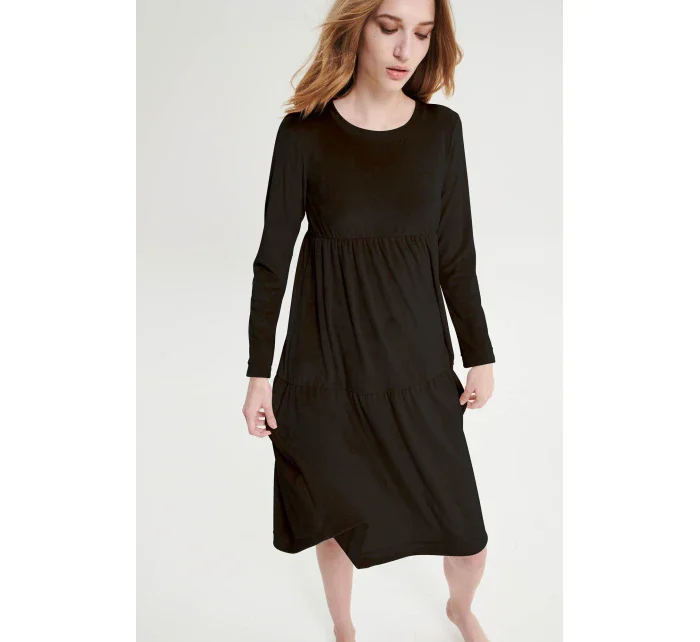 Vamp - Zimní sametové šaty 19334 - Vamp Vamp - Zimní sametové šaty 19334 - Vamp