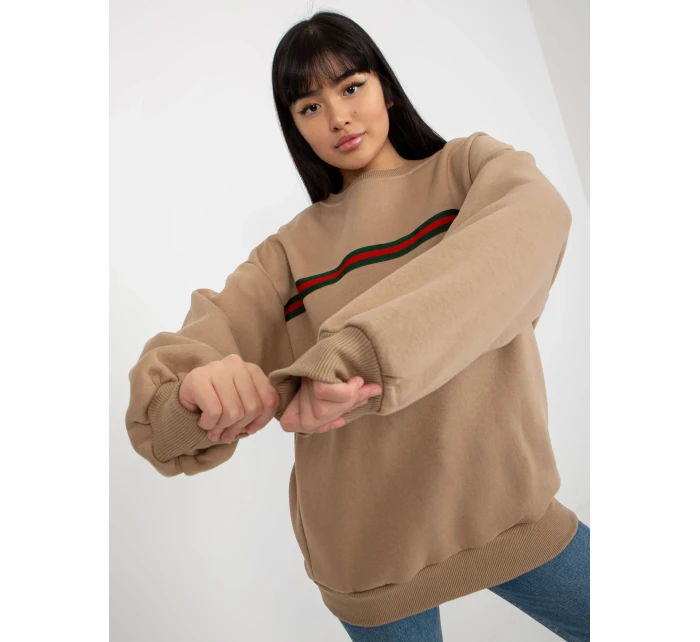 Dámská mikina EM BL 760.01 tmavě lila - FPrice