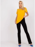 Tričko RV TS 4662.86 tmavě žlutá