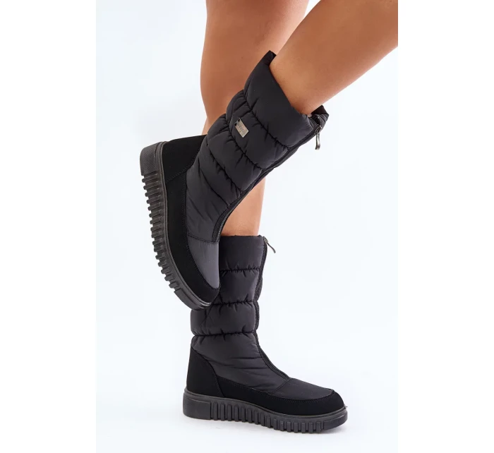 Teplé Sněhule Dámské Progress Černé