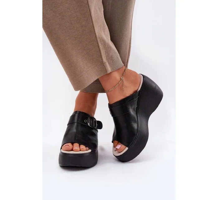 Pantofle model 213033 Step in style Pantofle model 213033 Step in style