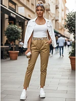 Dámské kalhoty z velbloudí látky ERLON FashionStreet UY2099