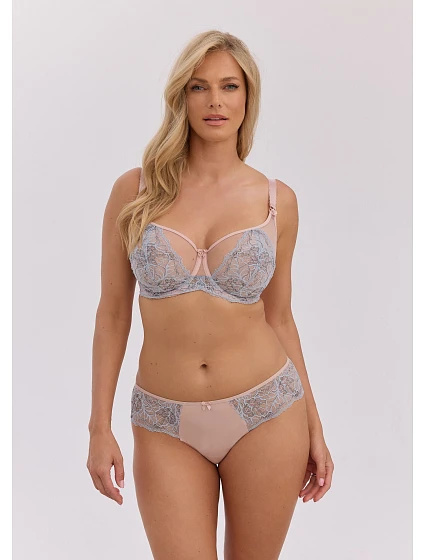 Dámské punčochové kalhoty Mona Relax 40 den grafit 4-L