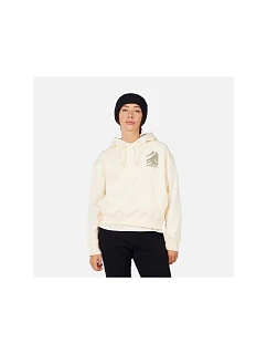 Dámská mikina ROSSIGNOL W WATERFALL H RELAX SWEATSHIRT, bílá, dámská