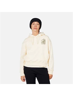 Dámská mikina ROSSIGNOL W WATERFALL H RELAX SWEATSHIRT, bílá, dámská