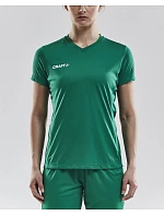Craft Teamwear Squad Go Jersey Solid W Dámské sportovní tričko s výstřihem do V 82.5566 team green Craft Teamwear Squad Go Jersey Solid W Dámské sportovní tričko s výstřihem do V 82.5566 team green