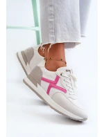 Dámské tenisky na platformě  Bílé model 21656790 - Inblu