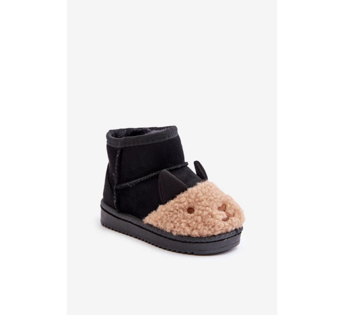 Zateplené dětské sněhule černé model 21678721 - Boto