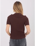 Svetr PM SW CV6679.32 tmavě hnědý