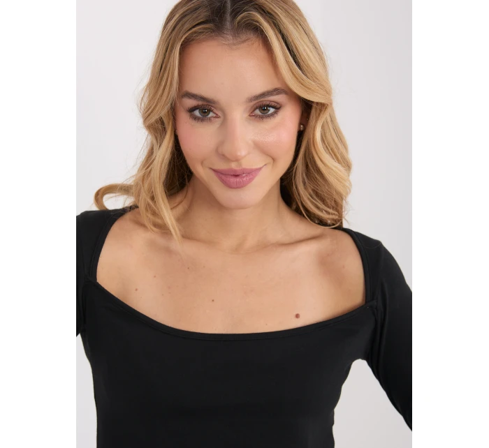 Bluzka WT BZ model 21875396 czarny - FPrice Bluzka WT BZ model 21875396 czarny - FPrice