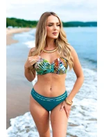 Dámské plavky Aruba 1 S 730 V1AR1 zelené - Self