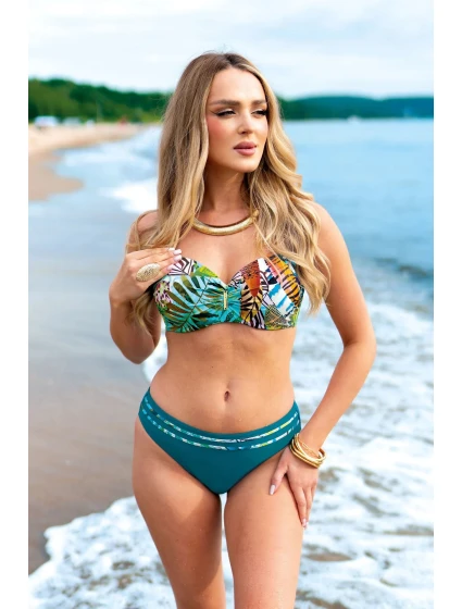 Dámské plavky Aruba 1 S 730 V1AR1 zelené - Self