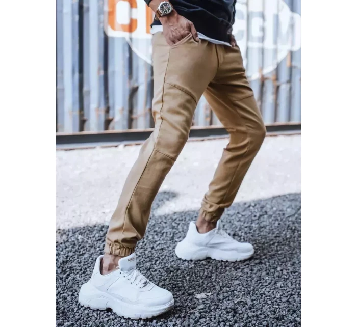 FashionStreet pánské velbloudí kalhoty jogger UX3304