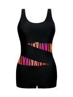 Jednodílné dámské plavky S 36 model 21890184 Fashion Sport Shorts - Self