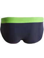 AQUA-SPEED ARTUR šedé/zelené plavecké kalhotky 38 408