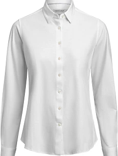 J.Harvest & Frost 132 Modern Women Halenka Interlock s dlouhým rukávem white model 22459723