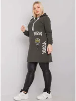 Tunika RV TU 7221.80P tmavá khaki