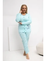 Pohodlná pyžama pro plnoštíhlé model 223306 Forever Pink