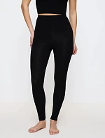 Dámské legíny Beauty Layers Leggings 04 - BLACK - černé 0004 - TRIUMPH