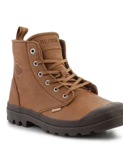 Palladium Pampa Zip Lth Ess U 76888-252-M Dear Brown boty