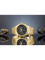 Pánské hodinky Giewont Chronograph Sapphire Gold Black GW9460-B4