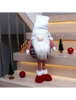 TRPASLÍK NA TELESKOPICKÝCH NOHÁCH BÍLÝ 80-115CM TRPASLÍK NA TELESKOPICKÝCH NOHÁCH BÍLÝ 80-115CM