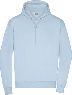Pánská mikina s kapucí 02. light blue model 22534522 - Daiber