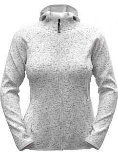 Stedman Lux Knit Fleece Jacket Women Dámská pletená fleecová bunda s kapucí 05.5560 light grey heather