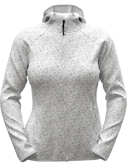 Stedman Lux Knit Fleece Jacket Women Dámská pletená fleecová bunda s kapucí 05.5560 light grey heather Stedman Lux Knit Fleece Jacket Women Dámská pletená fleecová bunda s kapucí 05.5560 light grey heather