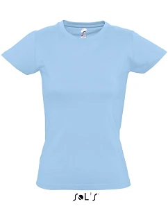 SOL'S Imperial Women Dámské tričko z těžké bavlny 25.1502 sky blue