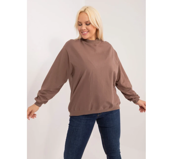 Mikina RV BL 6299.11 hnědá