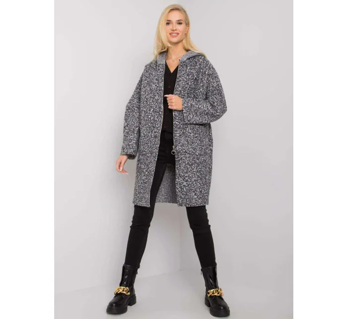 Dámský kabát TW CZ BI 21715 1.87P tmavě šedý Dámský kabát TW CZ BI 21715 1.87P tmavě šedý