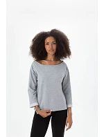 M 128 Dámská mikina  heather grey melange model 22514850 - Mantis