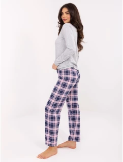 Pyžamo DU PI FP 004.03 šedé