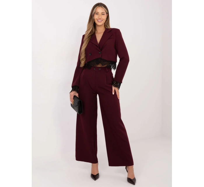 IT kalhoty SP FL9020 1.73 bordó IT kalhoty SP FL9020 1.73 bordó