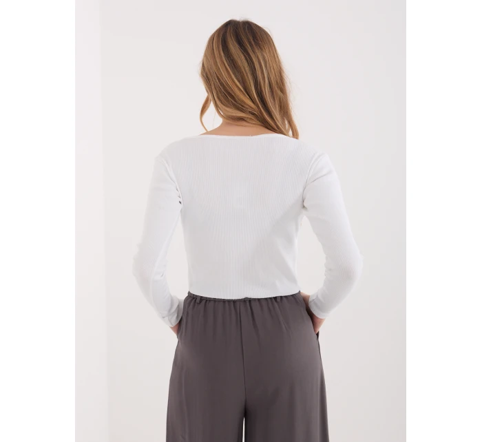 Bluzka WT BZ model 21875360 ecru - FPrice Bluzka WT BZ model 21875360 ecru - FPrice