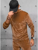 Pánská velurová mikina Dstreet BX5530