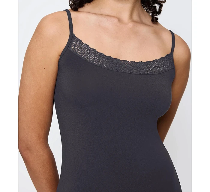 Feel of Modal Spaghetti Top - INK GRAY - TRIUMPH INK GRAY - TRIUMPH Feel of Modal Spaghetti Top - INK GRAY - TRIUMPH INK GRAY - TRIUMPH