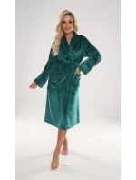 Dlouhý dámský župan s límcem model 16477876 Abigail - De Lafense