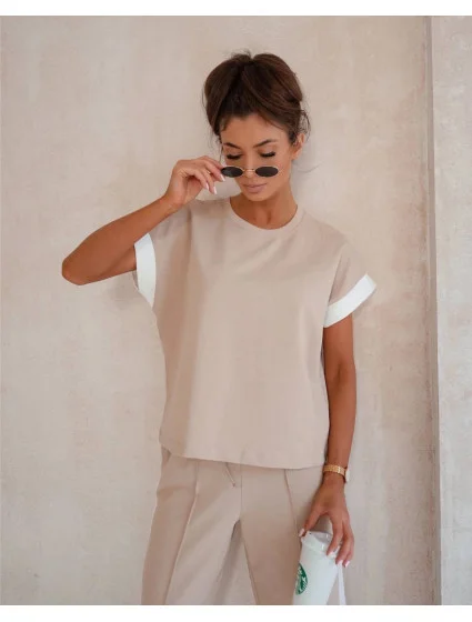 Komplet z beżowy model 21076397 - Moon Komplet z beżowy model 21076397 - Moon