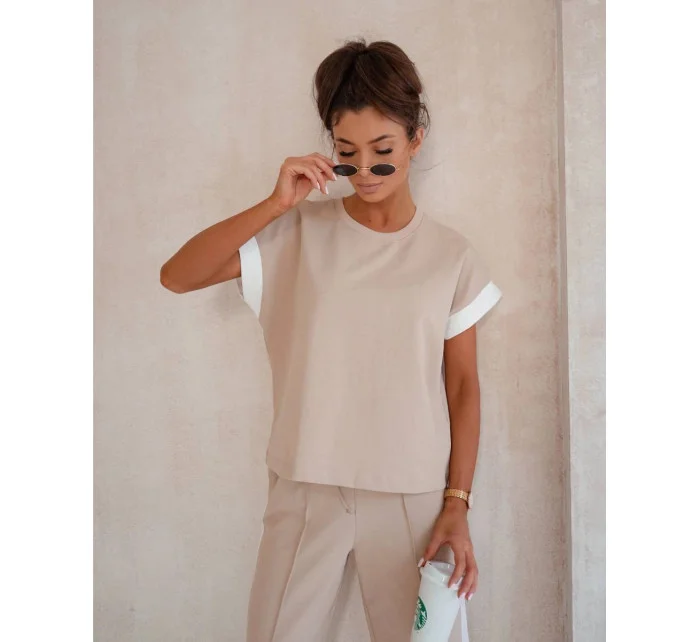 Komplet z beżowy model 21076397 - Moon Komplet z beżowy model 21076397 - Moon