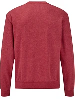 Fruit of the Loom Classic Set-In Sweat Mikina 16.2202 vintage heather red